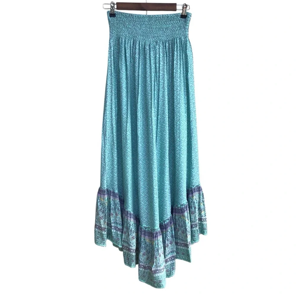 Sea Lustre Boho Floral Maxi Skirt One Size - Picture 2 of 8